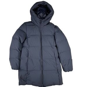 Uniqlo Navy Down Puffer Parka